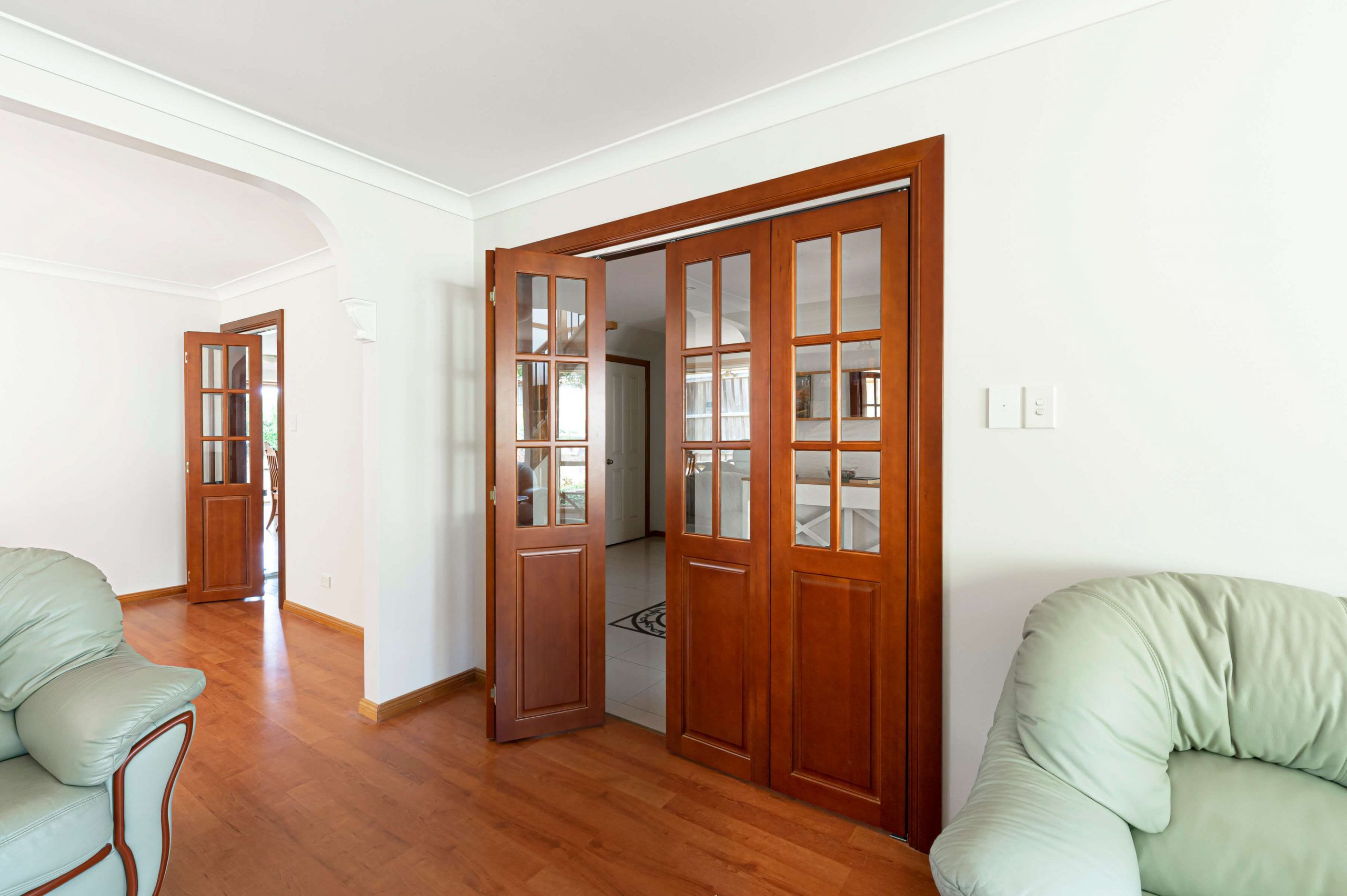 iron living room door