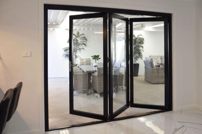 External BiFold Doors - Aluminum, Glass, & More! - Doors Plus