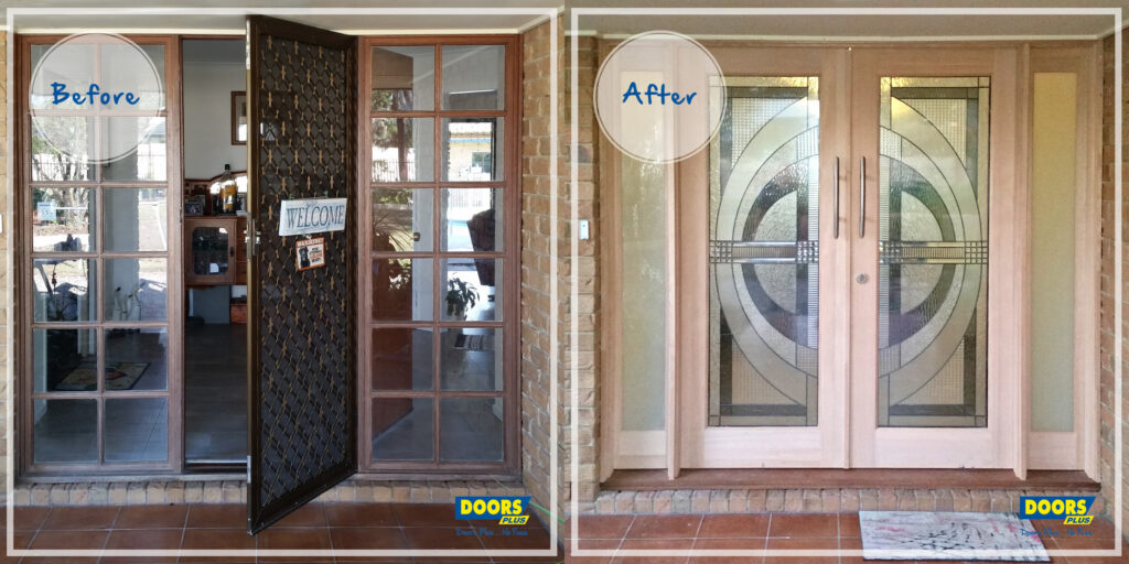 Doors Plus - External Door Transformation - Double Doors
