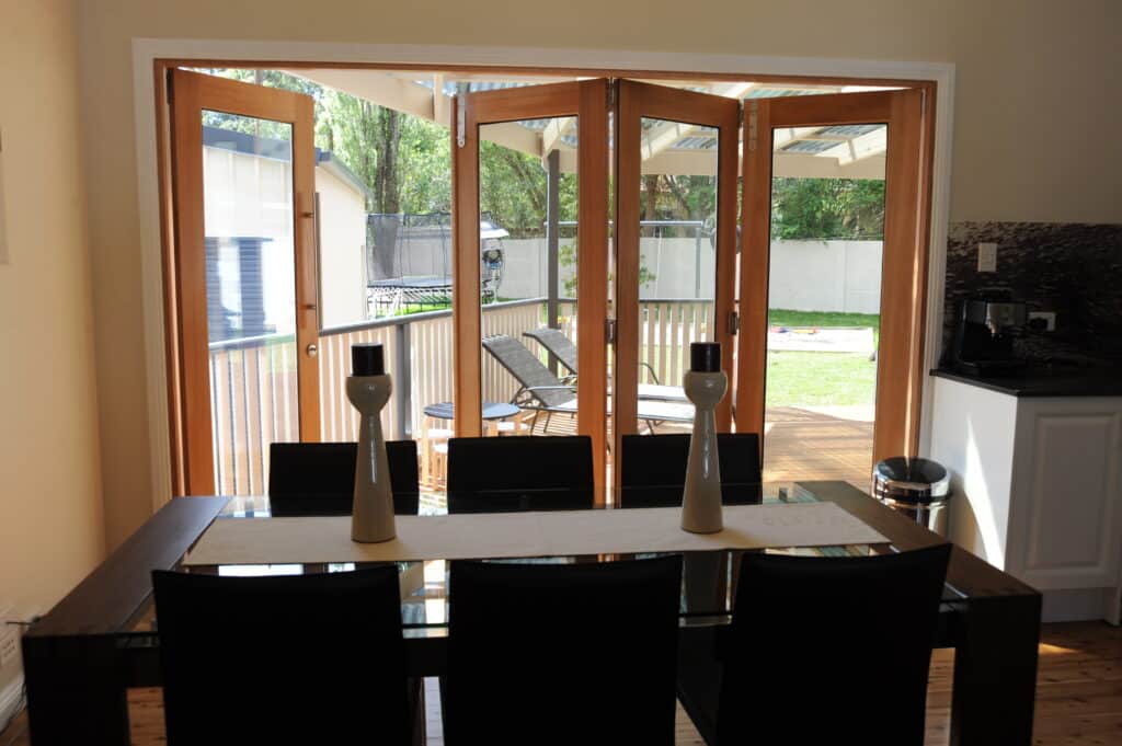 Doors Plus - Timber bifold doors - Alfresco